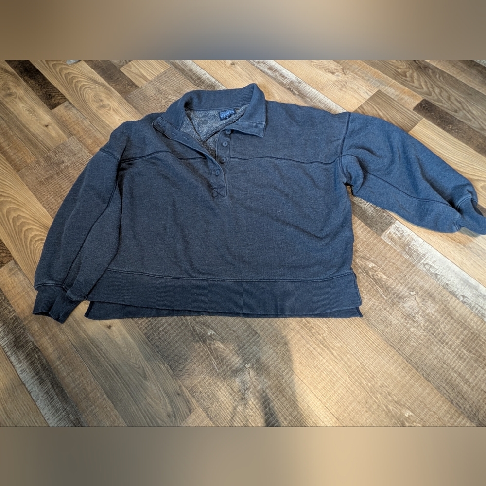 American Eagle Sweater 1/4 Button